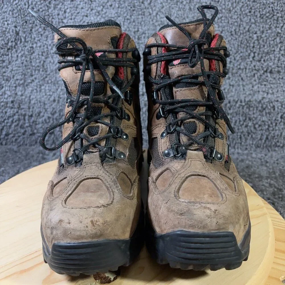 Red Wing Truhiker Boots 667 Mens Size 8 Leather Aluminum Safety Toe Waterproof